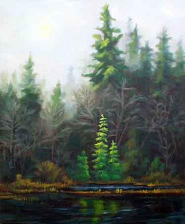 Original Fine Art Landscape Paintings by Marion Webber
