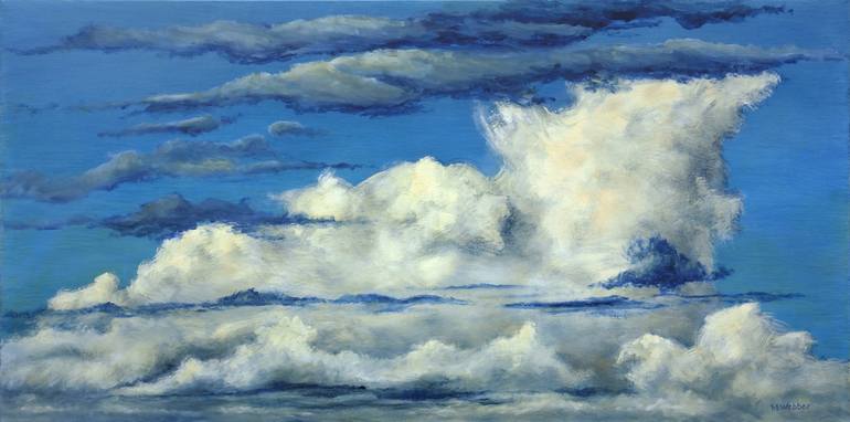 Skyberg Painting by Marion Webber | Saatchi Art