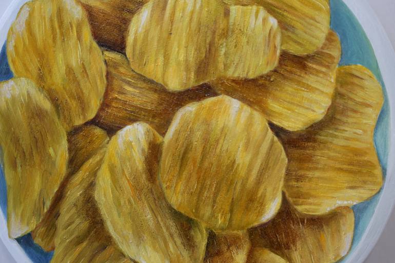Original Realism Food & Drink Painting by Jj Galloway