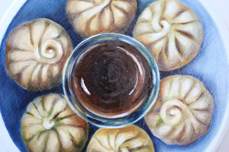 Original Realism Food & Drink Painting by Jill J Galloway