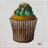 Chocolate Mint Cupcake by JJ Galloway