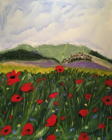 Original Landscape Painting by Seonaid Ross