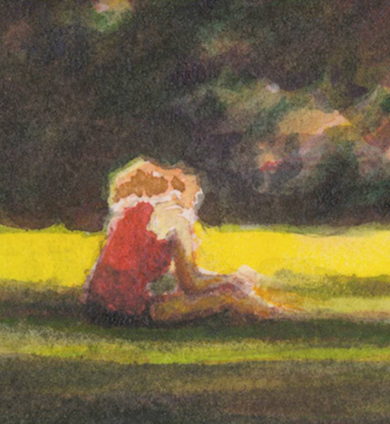 Original Expressionism Landscape Painting by Tony Meyer