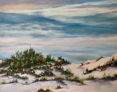 Original Impressionism Beach Paintings by K Miller