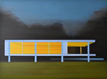 Print of Contemporary Architecture Paintings by Cécile van Hanja