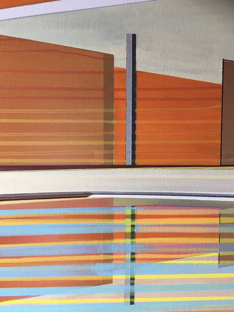 Original Contemporary Architecture Painting by Cécile Van Hanja