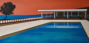Original Impressionism Architecture Paintings by Cécile Van Hanja