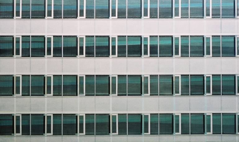 Print of Modern Architecture Paintings by Cécile Van Hanja