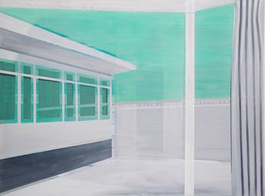 Original Modern Architecture Paintings by Cécile van Hanja