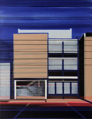 Print of Modern Architecture Paintings by Cécile van Hanja