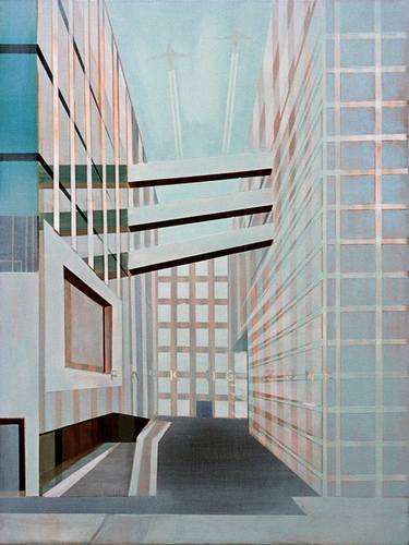 Original Fine Art Architecture Paintings by Cécile van Hanja