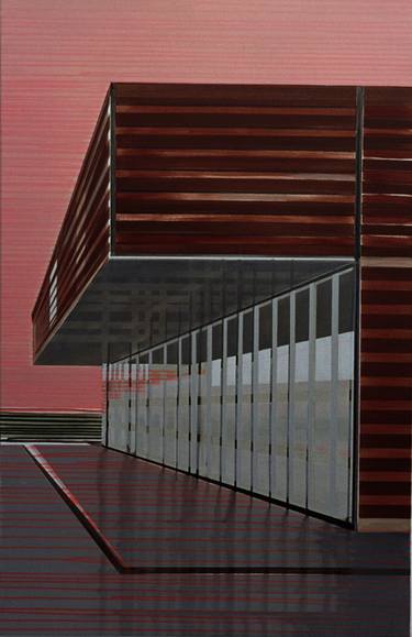 Print of Figurative Architecture Paintings by Cécile van Hanja