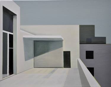 Print of Modern Architecture Paintings by Cécile van Hanja