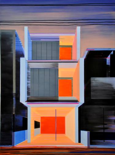 Print of Architecture Paintings by Cécile van Hanja