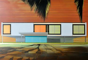 Original Figurative Architecture Paintings by Cécile Van Hanja