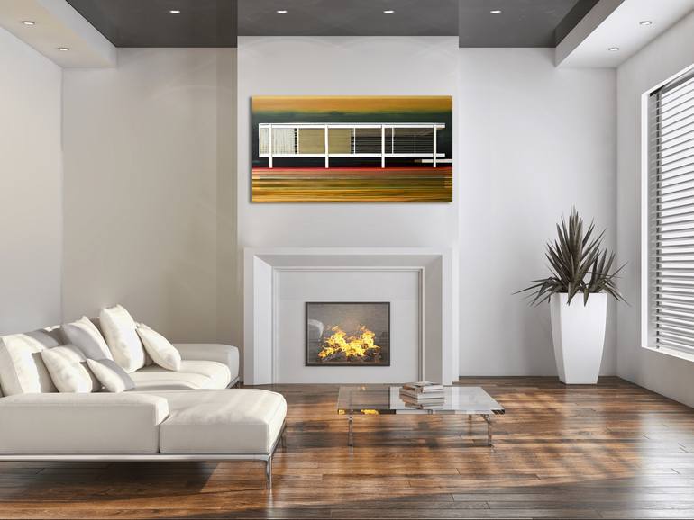 Original Figurative Architecture Painting by Cécile Van Hanja