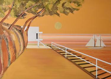 Saatchi Art Artist Cécile van Hanja; Paintings, “House of the Rising Sun” #art