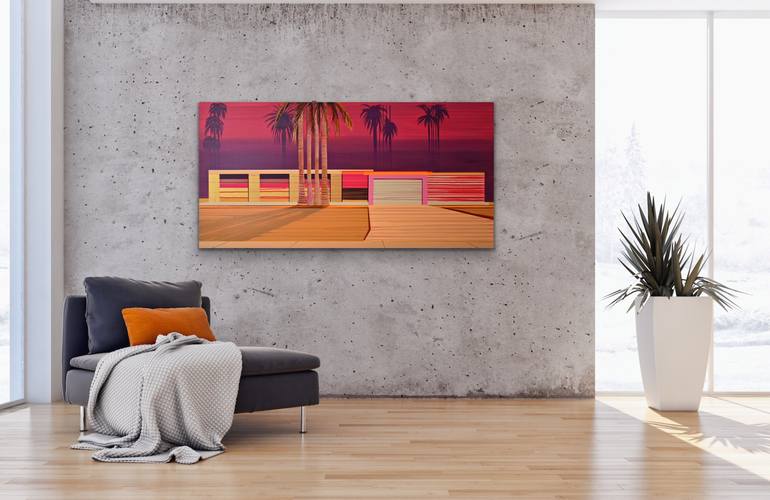 Original Impressionism Architecture Painting by Cécile Van Hanja
