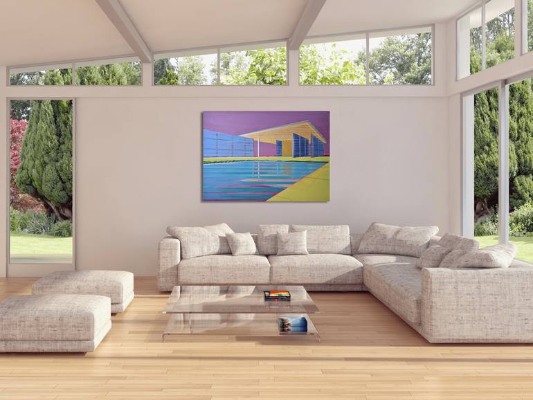 Original Impressionism Architecture Painting by Cécile Van Hanja