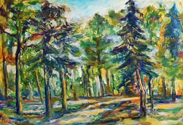 Original Impressionism Landscape Paintings by Inna Gershov-Slutsky