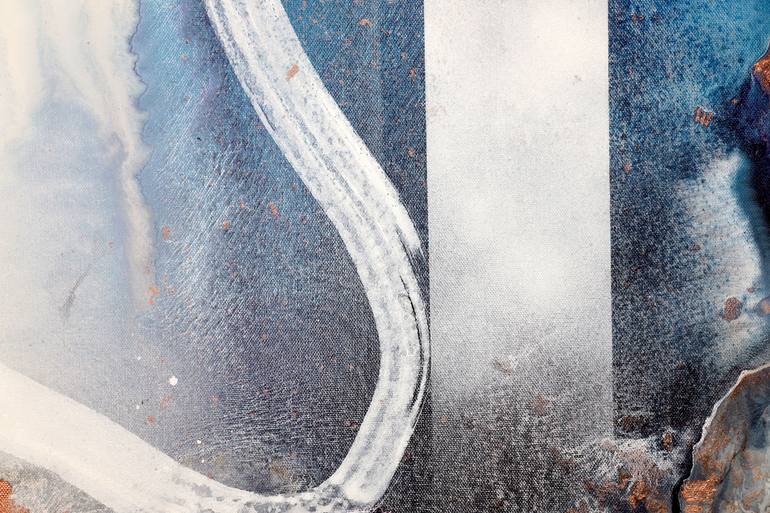 Original Abstract Expressionism Abstract Painting by Poovi Art