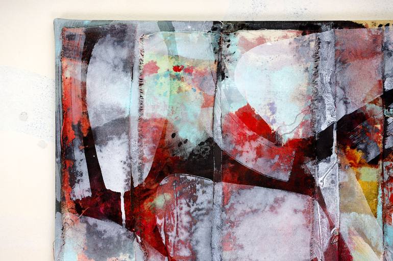 Original Abstract Expressionism Abstract Painting by Poovi Art