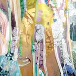 Still standing 03- Abstract trees by Poovi Art