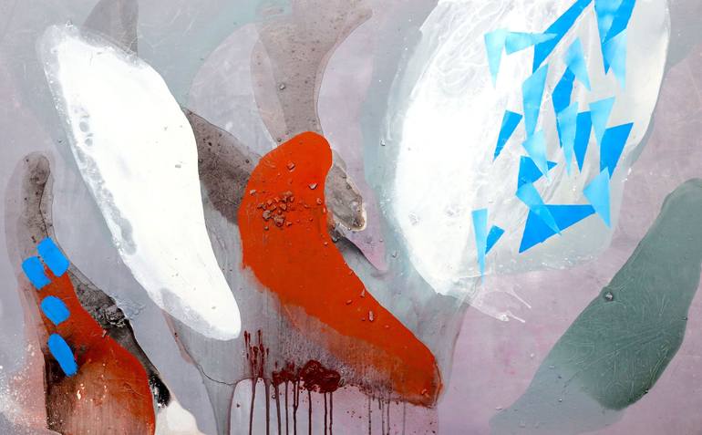 Print of Abstract Expressionism Abstract Paintings by Poovi Art