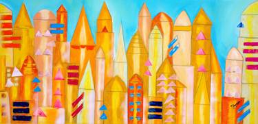 Print of Architecture Paintings by Poovi Art