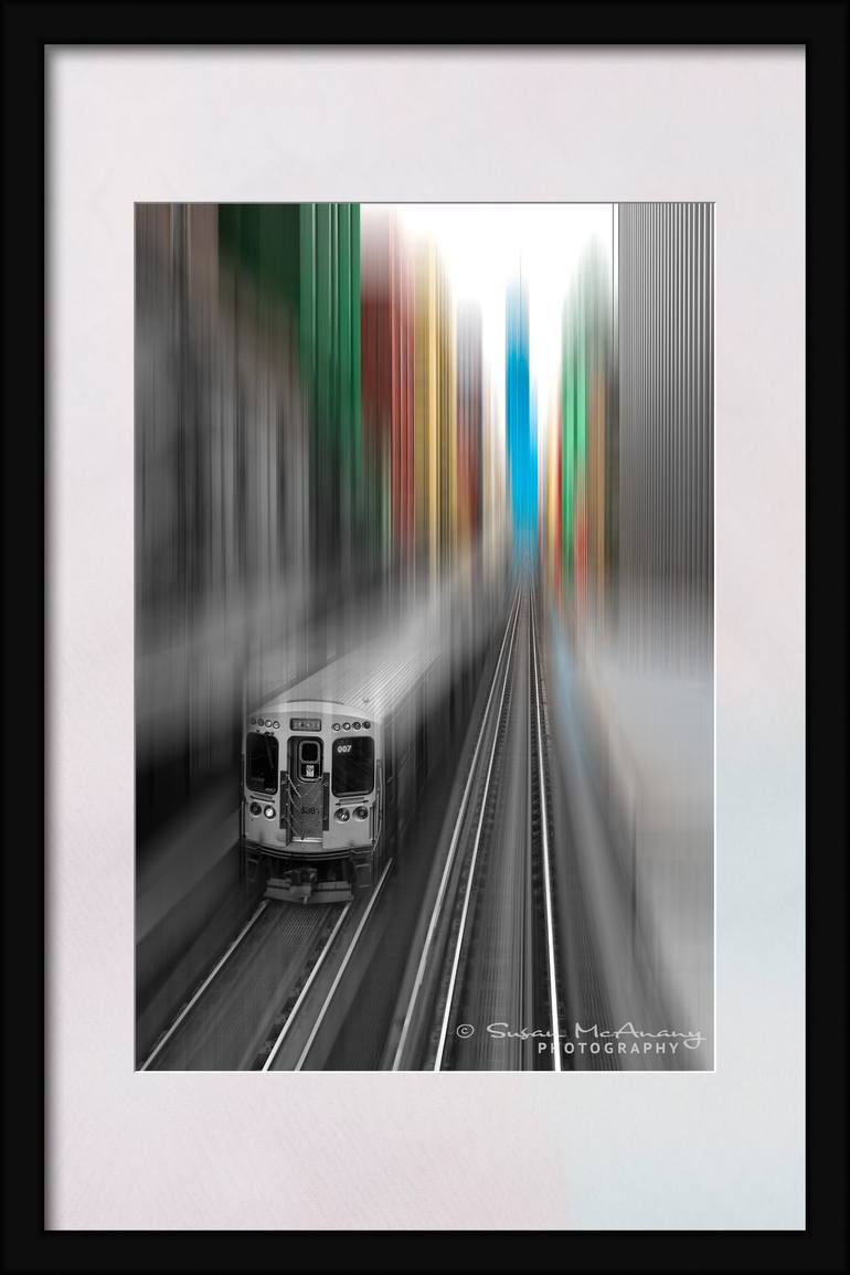 Original Train Photography by Susan McAnany