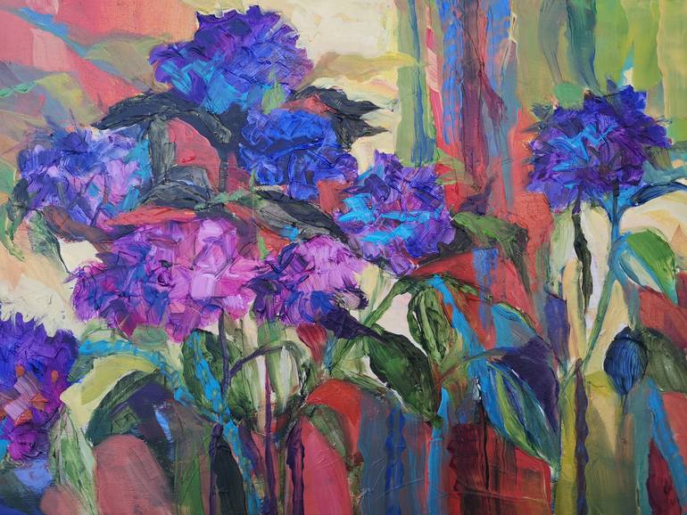 Original Impressionism Botanic Painting by  Irina Privedentseva