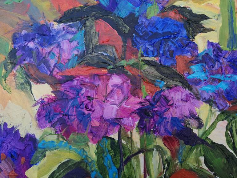 Original Impressionism Botanic Painting by  Irina Privedentseva