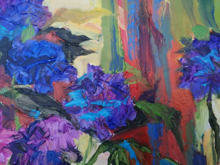 Original Impressionism Botanic Painting by  Irina Privedentseva