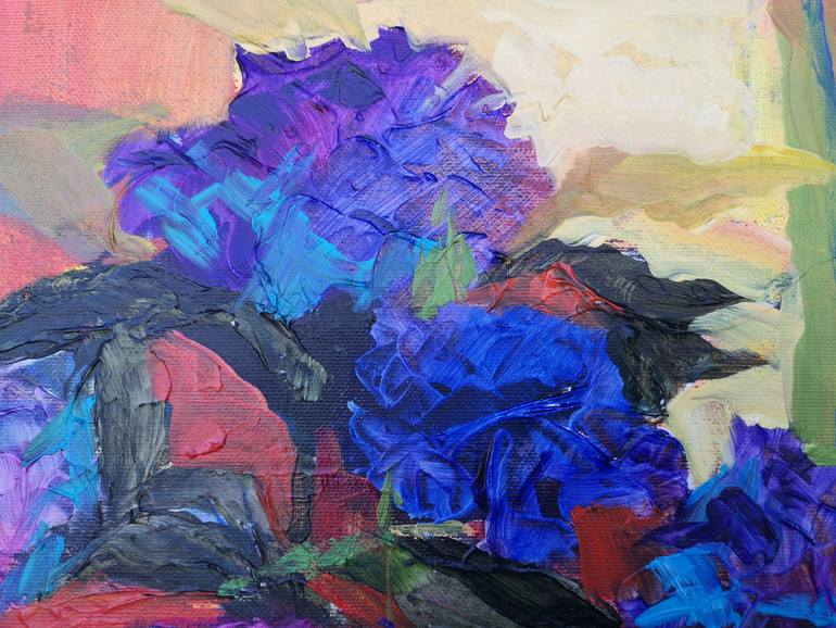 Original Impressionism Botanic Painting by  Irina Privedentseva