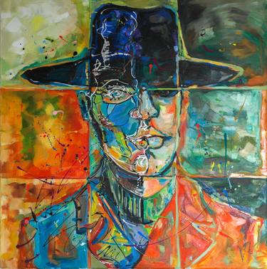 Print of Expressionism Men Paintings by Vanya Vasileva