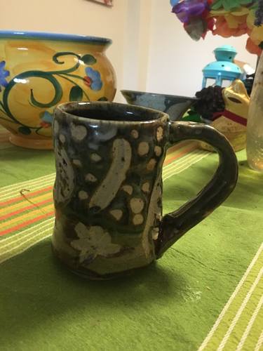 dotted ceramic cup thumb