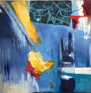 Original Abstract Expressionism Abstract Paintings by Lynn MacDonald