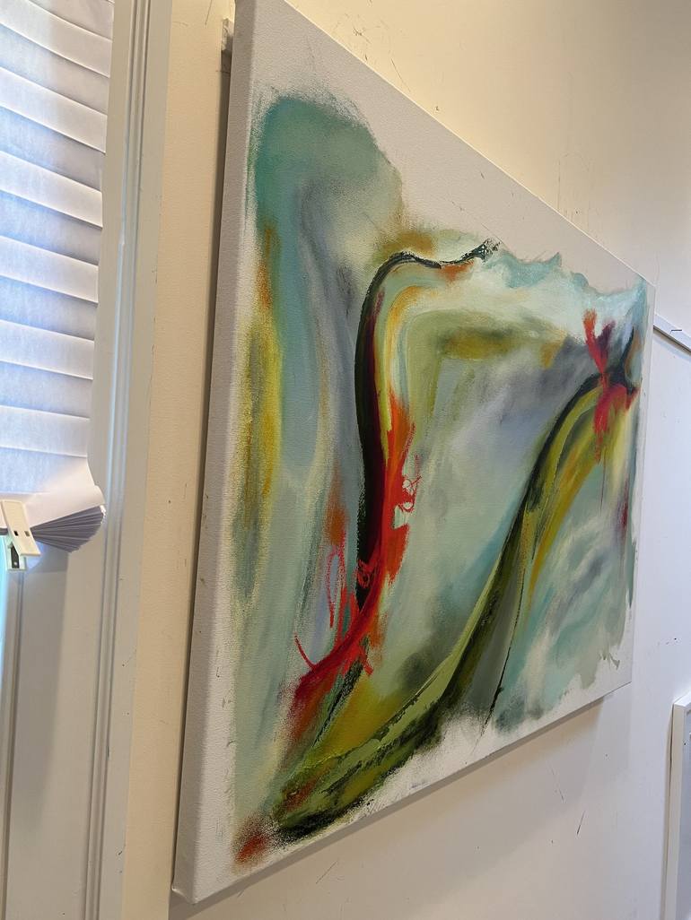 Original Contemporary Abstract Painting by Lynn Macdonald