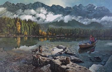 Original Landscape Paintings by Admir Bilca