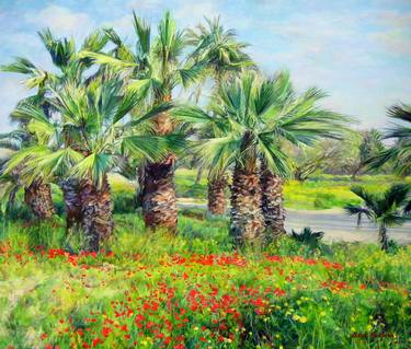 Original Fine Art Landscape Paintings by Maya Bukhina