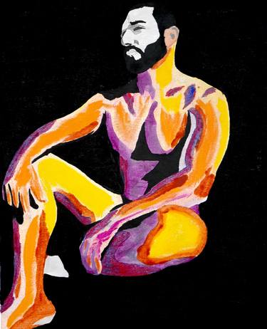 Print of Figurative Men Paintings by Bobby v