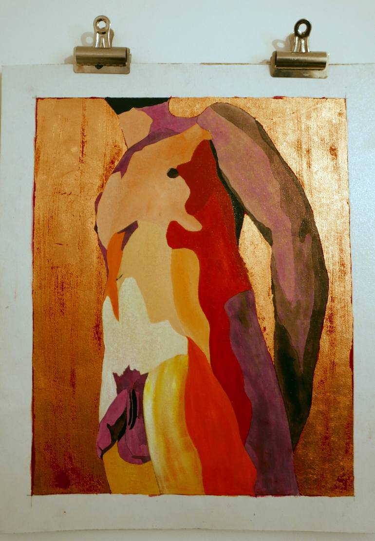Original Figurative Nude Painting by Bobby Van Druff