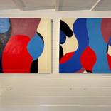 Malegraph Diptych 1 by Bobby v