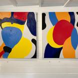 Malegraph Diptych 4 by Bobby v