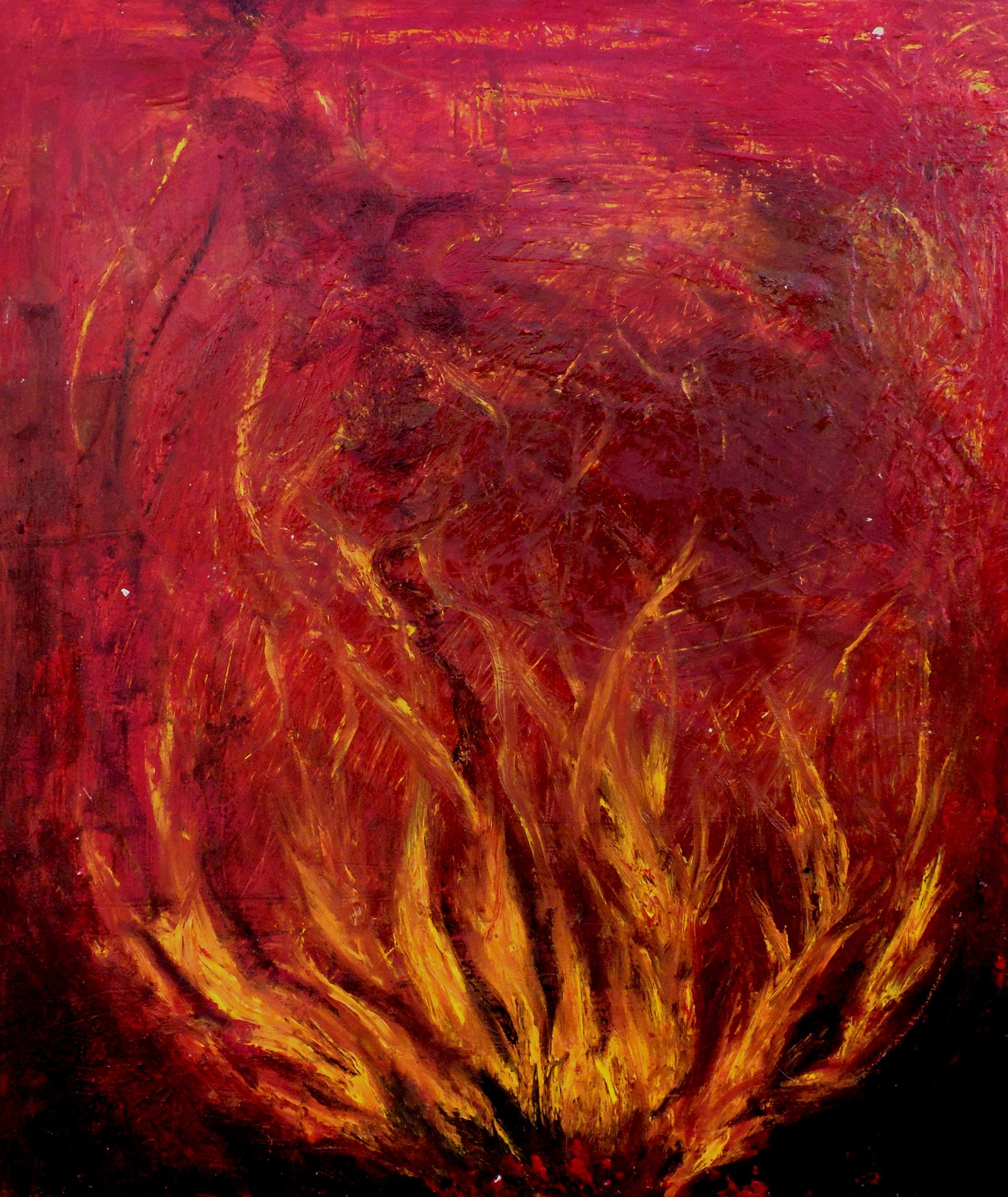 Foc #02 Painting by Marc Castelló | Saatchi Art