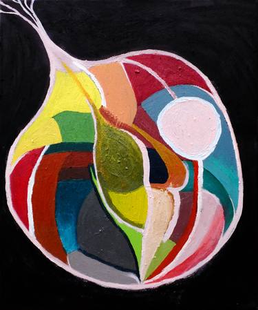 Original Abstract Food Paintings by Marc Castelló