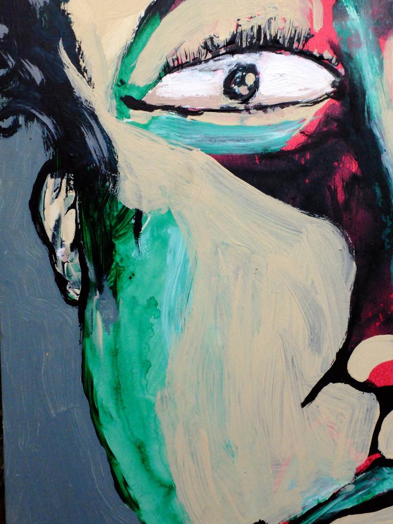 Original Expressionism People Painting by Marc Castelló