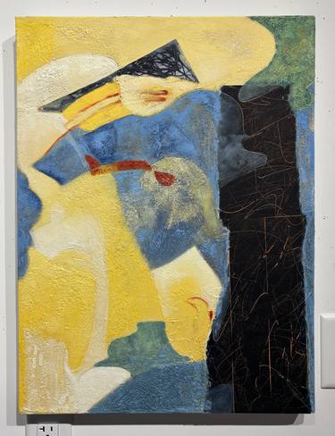Original Abstract Expressionism Abstract Painting by Karleen Loughran