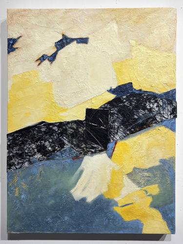 Original Abstract Expressionism Abstract Painting by Karleen Loughran