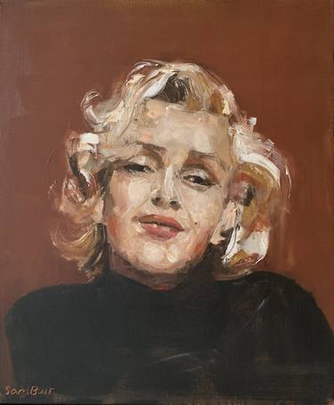 Original Expressionism Portrait Paintings by SAM Bult